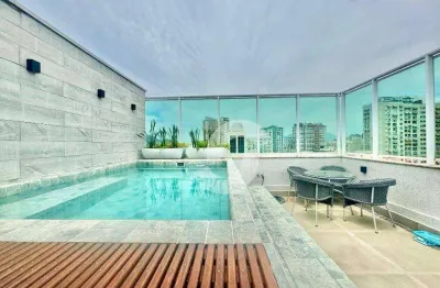 Cobertura para venda em niterói, icaraí, 3 dormitórios, 3 suítes, 6 banheiros, 3 vagas