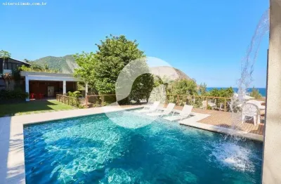 Casa alto padrão para venda em niterói, itacoatiara, 3 dormitórios, 2 banheiros, 4 vagas