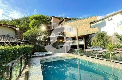 Casa alto padrão para venda em niterói, itacoatiara, 4 dormitórios, 3 suítes, 7 banheiros, 4 vagas