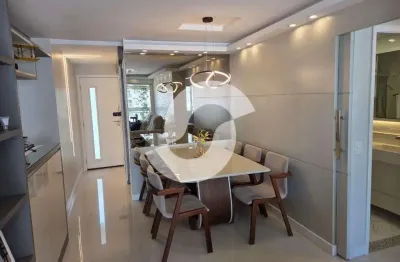 Apartamento 2 Quartos para Venda em Niterói, Charitas, 2 dormitórios, 1 suíte, 2 banheiros, 2 vagas