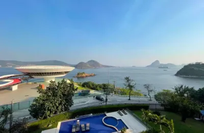 Apartamento 4 Quartos para Venda em Niterói, Boa Viagem, 4 dormitórios, 4 suítes, 6 banheiros, 5 vagas