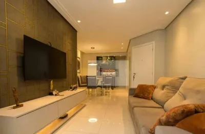 Apartamento com 3 dormitórios para alugar, 97 m² por r$ 7.407,00/mês - jardim independência - são paulo/sp