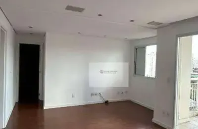 Apartamento com 2 dormitórios para alugar, 63 m² por r$ 3.425,00/mês - vila santa clara - são paulo/sp