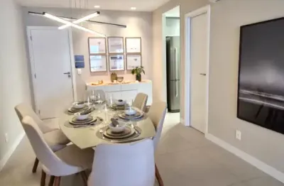 Apartamento mobiliado a venda, ao lado de uma reserva e perto da Praia do Canto, local tranquilo e seguro