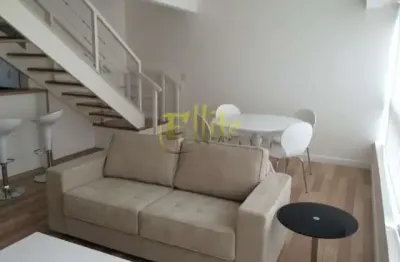 Apartamento duplex para locação na vila olímpia, totalmente mobiliado, próximo a estação de metrô (cptm) vila olímpia!