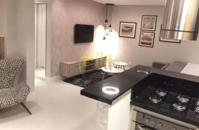 Apartamento de 02 dormitórios mobiliado para locação e venda na região do brooklin em são paulo, próxima a estação morumbi!