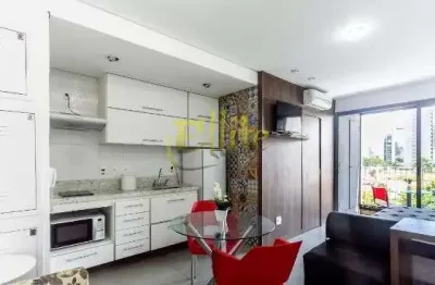 Apartamento para locação na vila olímpia totalmente mobiliado, próximo das faculdades insper e anhembi morumbi!