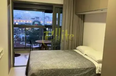 Studio mobiliado com 01 dormitório para locação em moema, são paulo!