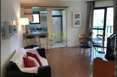 Flat para locação com 02 dormitórios no paraíso, totalmente mobiliado com serviços, próximo ao hcor!