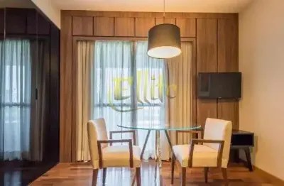 Apartamento totalmente mobiliado e decorado para locação na região do brooklin, são paulo!