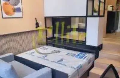 Studio mobiliado para locação com 01 dormitório na região de Pinheiros em São Paulo!