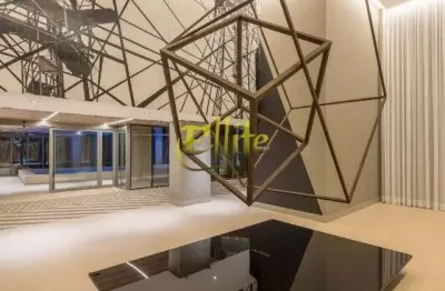 Flat para alugar alto padrão em pinheiros, totalmente mobiliado com serviços, fácil acesso a marginal pinheiros!
