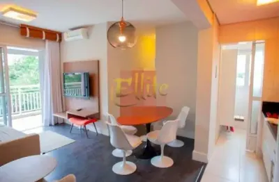 Apartamento mobiliado de 02 dormitórios para locação no brooklin, são paulo!