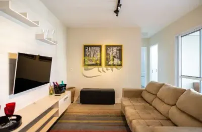 Apartamento mobiliado para locação no bairro do brooklin, são paulo.