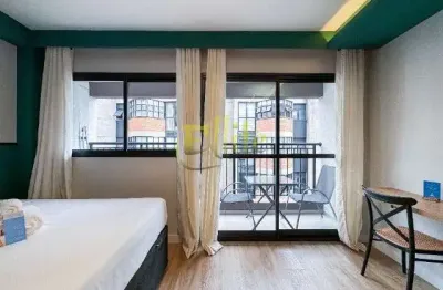 Studio mobiliado para locação com 01 dormitório na região do campo belo em são paulo!