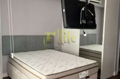 Apartamento mobiliado de 01 dormitório para locação na região do brooklin em são paulo!