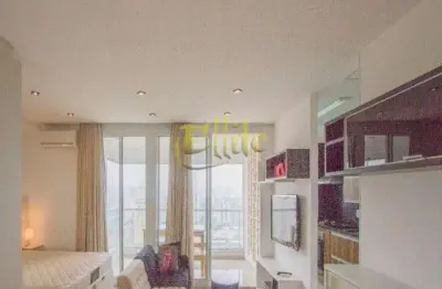 Apartamento mobiliado de 01 dormitório para venda no brooklin, são paulo!