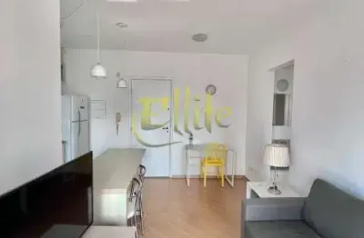 Apartamento mobiliado de 01 dormitório para locação no bairro Cidade Monções, São Paulo!