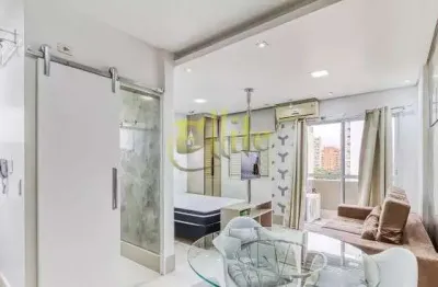 Apartamento mobiliado com 01 dormitório para locação e venda em moema, são paulo!