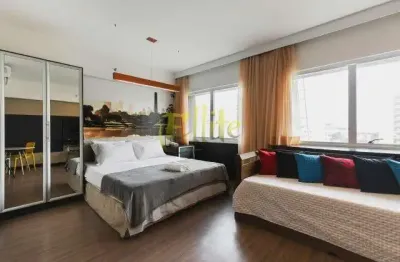 Flat para venda na bela vista, totalmente mobiliado com serviços, próximo ao hospital beneficência portuguesa!