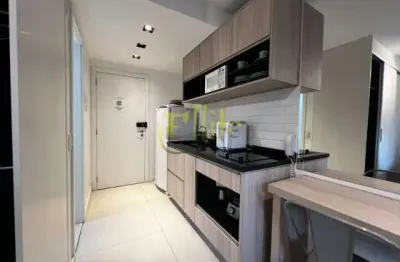 Studio mobiliado e decorado, na região de moema em são paulo próximo à estação de metrô eucaliptos!