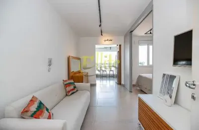 Studio para venda, totalmente mobiliado na região da chácara santo antônio em são paulo, próximo a estação borba gato!