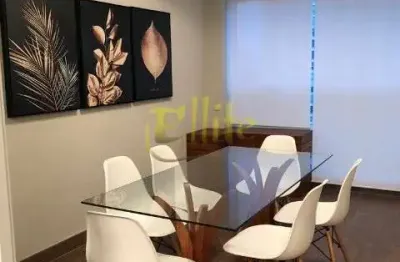 Apartamento de 02 dormitórios mobiliado para locação na região do brooklin em são paulo, próxima a estação morumbi!