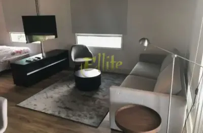 Apartamento mobiliado com 01 dormitório para locação e venda na região do brooklin em são paulo!