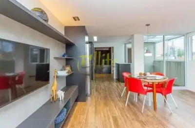 Apartamento para venda, semi mobiliado na região da chácara santo antônio em são paulo, próximo a estação borba gato!
