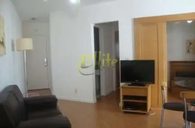 Flat para locação com 02 dormitórios no paraíso, totalmente mobiliado com serviços, próximo ao hcor!