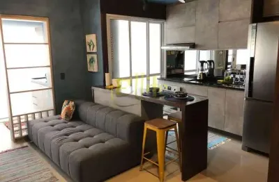 Apartamento com 01 dormitório para locação na região do brooklin em são paulo!