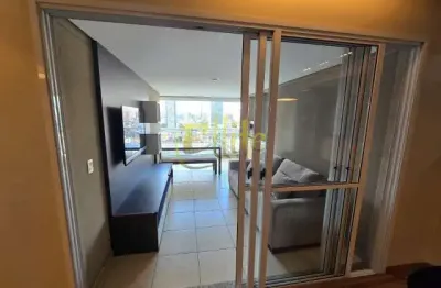 Apartamento mobiliado para locação na região da chácara santo antônio, são paulo.