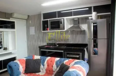 Apartamento para locação no brooklin paulista, são paulo-sp: 1 quarto, 1 sala, 1 banheiro, 1 vaga, 40m² - imperdível!