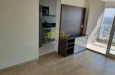 Apartamento com móveis fixos de 01 dormitório para locação no brooklin, são paulo!