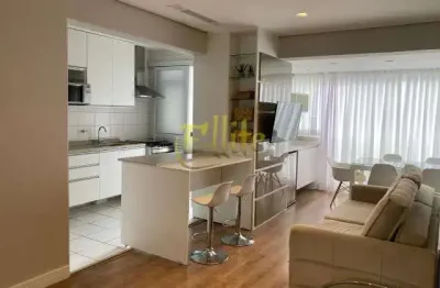 Apartamento mobiliado para locação e venda no bairro brooklin, são paulo!