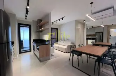 Apartamento mobiliado para locação em pinheiros, são paulo!