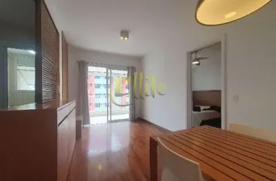 Apartamento com 01 dormitório para locação na rua sansão alves dos santos na região do brooklin, são paulo - sp.
