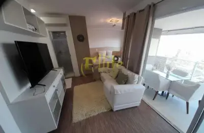 Apartamento mobiliado para locação na região do brooklin, são paulo!