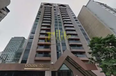 Flat para alugar no itaim, totalmente mobiliado com serviços, esquina com av. faria lima!