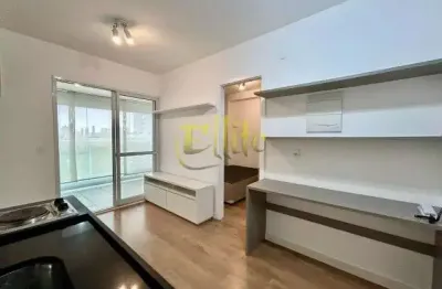 Apartamento com 01 dormitório para locação na região do brooklin em são paulo, próximo à estação campo belo!