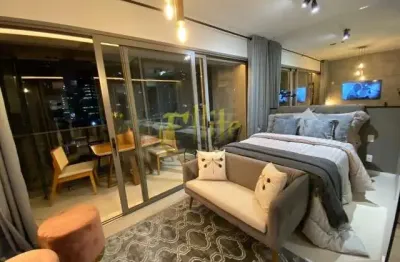 Apartamento mobiliado para alugar em pinheiros, próximo da estação pinheiros do metrô!