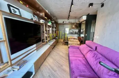 Apartamento totalmente mobiliado para locação e venda no bairro brooklin, são paulo!