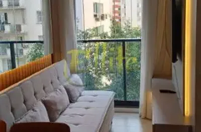 Apartamento mobiliado para locação na região do itaim bibi, são paulo!!