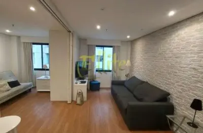 Flat para locação em moema, totalmente mobiliado com serviços, 260 mts da estação moema linha lilás!