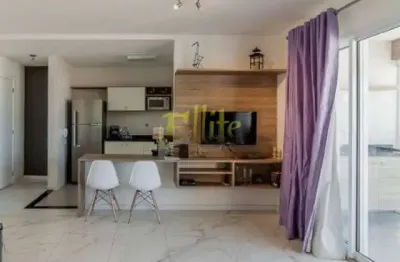 Apartamento totalmente mobiliado com 01 dormitório para locação na região do brooklin em são paulo!