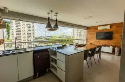 Apartamento mobiliado para locação em santo amaro, são paulo!