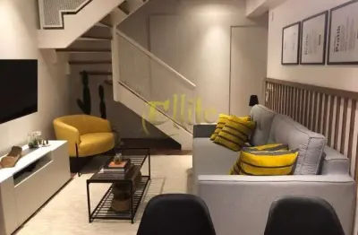 Apartamento duplex mobiliado para locação e venda na região da vila olímpia em são paulo!