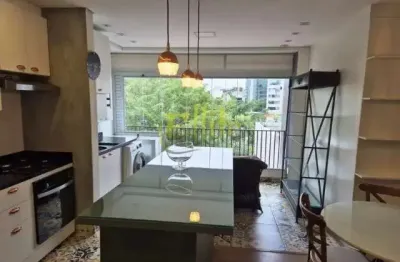 Apartamento mobiliado com 02 dormitórios para locação e venda na região de moema em são paulo!