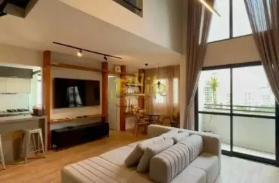 Apartamento duplex mobiliado para locação em pinheiros, são paulo!