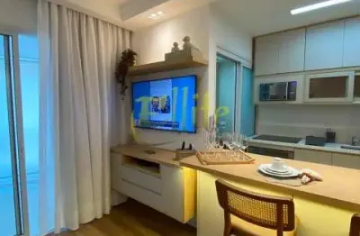 Flat com 01 dormitório para locação na rua sansão alves dos santos na região do brooklin, são paulo - sp.